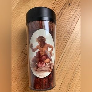 Hawaiian travel mug ‘Chat of Aloha’ Authentic, purchased in Honolulu. NWOT 🌸🌺